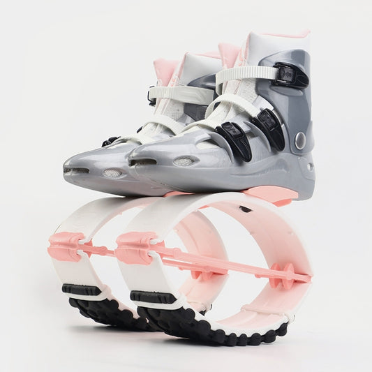 Jumping Shoes Bounce Shoes Indoor Sports Rebound Shoes, 33/35  (Pink White), 33/35 (Green And White), 36/38  (Pink White), 36/38  (Green And White), 36/38 (Orange Black), 36/38  (Green And Black), 36/38 (Black Orange Label), 36/38 (Black Green Label)  ...