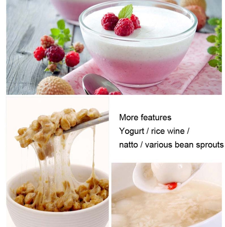 RONGWEI Bean Sprouts Machine Household Automatic Large-Capacity Bean Sprouts Barrel, CN Plug, Double Layer, Double Layer+Plate+ 3m Cable, 3-layer Model+3m  Cable, 3-layer+Plate+3m Cable, Double Layer+Double Plate+3m  Cable