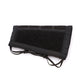 Black brush cleaning sponge roll pouch with elastic strap and drawstrings