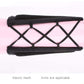 Black brush cleaning sponge roll with cross elastic webbing and fastening straps