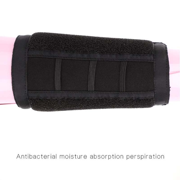 Black brush cleaning sponge roll with ribbed elastic pocket panel
