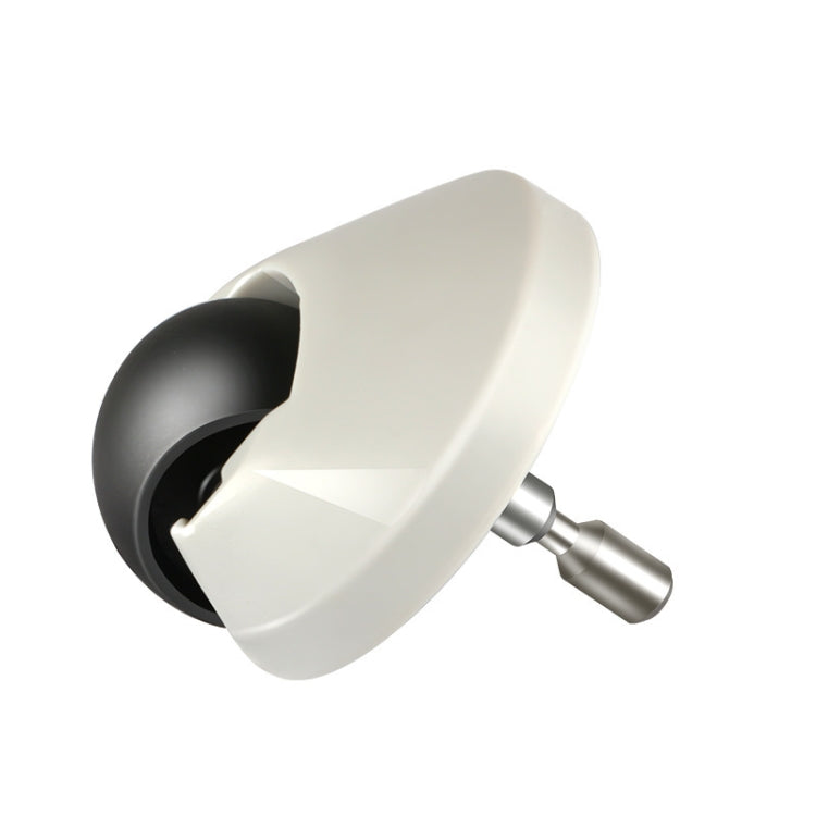 iRobot Roomba guide wheel with black insert and silver axle