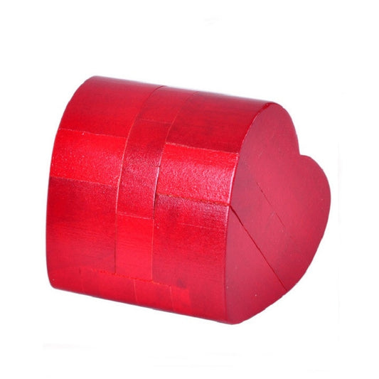 Adult Wooden Intelligence Toys Classical Toys Luban Lock, Red Heart Lock, Red Barrel, Brown Barrel, Ball Lock