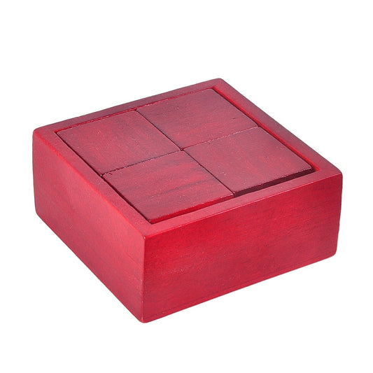 2 PCS Adult Classical Wooden Educational Toy, Block Puzzle
