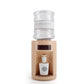 Toy water dispenser with clear jug labeled mineral water and cup holder