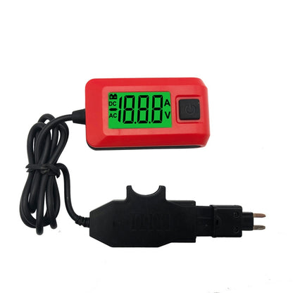 AE150 Automobile Fuse Current Detector Automobile DC Digital Resistance Wire Ammeter, AE150 Red