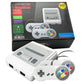 Retail box set with mini 8-bit TV game console and dual-tone gray controller