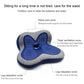 Memory Foam Petal Cushion Office Chair Home Car Seat Cushion, Without Storage Bag, With Storage Bag