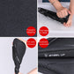 Black gel saddle cover with anti-slip, non-fade and deformation-resistant cushioning