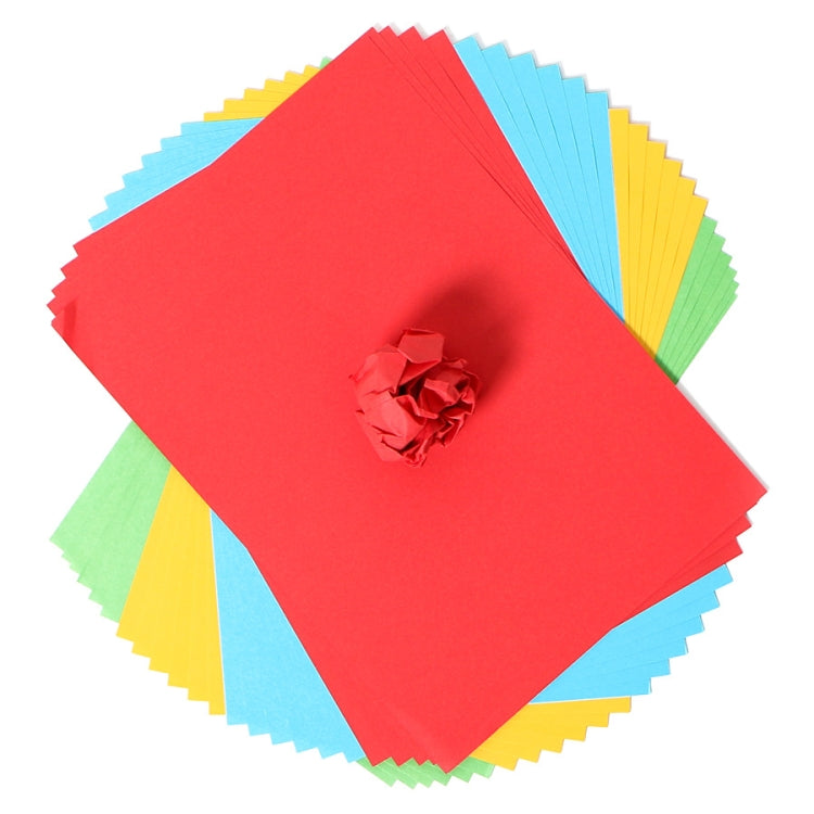 Colorful crumpled paper balls in tissue sheets for the trash-can game