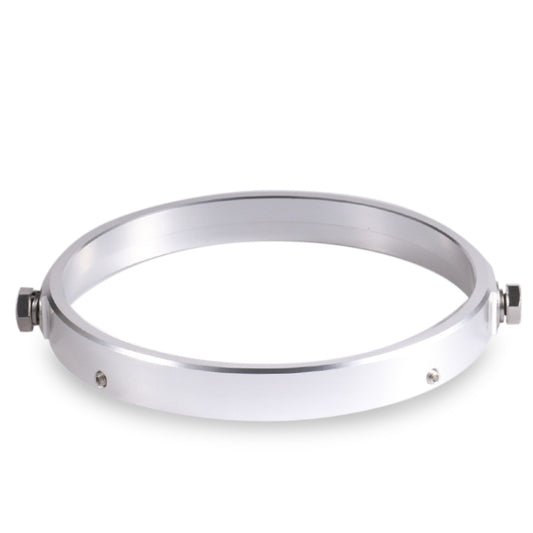 7 Inch Motorcycle Headlight Modification Parts Headlight Ring Bracket, Black, Silver