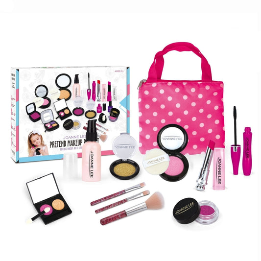 Children Cosmetics Toy Set Simulation Girl Make-up Pretend Play Toys, Style:, 11 PCS / Set Polka Dot Bag, 11 PCS / Set Graffiti Bag, 12 PCS / Set Sequin Bag, 12 PCS / Set Laser Bag