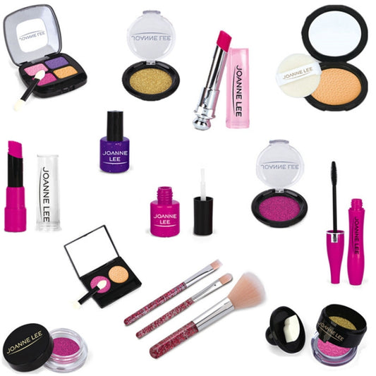 Children Cosmetics Toy Set Simulation Girl Make-up Pretend Play Toys, Style:, 11 PCS / Set Polka Dot Bag, 11 PCS / Set Graffiti Bag, 12 PCS / Set Sequin Bag, 12 PCS / Set Laser Bag