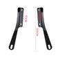 5-7 Inch Retro Motorcycle Windshield Universal Modified Windshield, Black, Smoky, Transparent