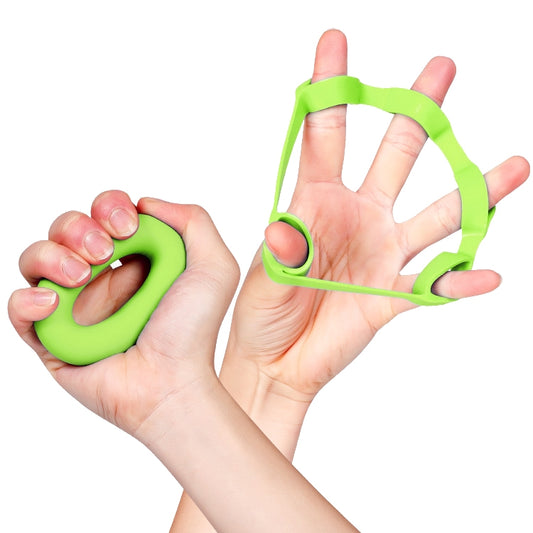 TF122 2 in 1 Silicone Grip Ring + Grip Device Set, TF122 (Green), TF122 (Blue), TF122 (Orange)