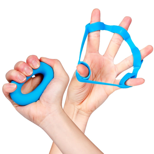 TF122 2 in 1 Silicone Grip Ring + Grip Device Set, TF122 (Green), TF122 (Blue), TF122 (Orange)