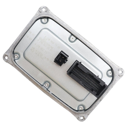 LED light control module with two electrical connectors in metal housing