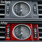 3pcs /Set Clock Panel Sticker Set for Volkswagen Magotan/CC Left-Hand Drive