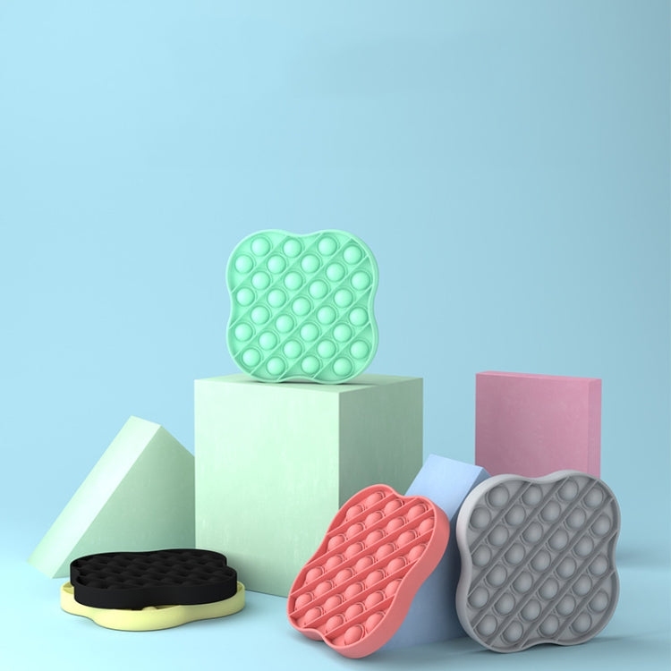 Set of colorful silicone pop-it pressing boards, multiple pieces