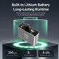 Leak locator device with built-in lithium battery indicator light on charging unit
