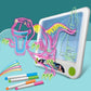 3D Fluorescent Drawing Board Magic Luminous Three-Dimensional Writing Board Graffiti Board Lighting Puzzle Children Drawing Board,Style:, Medium  Drawing Board (Space Version), Medium Drawing Board  (Ocean Version), Medium Drawing Board (Dinosaur Versi...