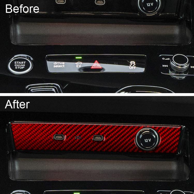 USB Panel Sticker For Audi A5 / A5L / S5 Avant / A5 Saloon / A6 Avant / A6L