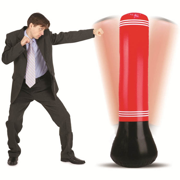 PVC Adult Children Inflatable Punching Bag Boxing Column Tumbler Punching Bag, Height: 1.5, 1.5m