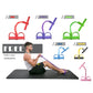Four-tube pedal puller set with red, purple, green, blue, and yellow straps
