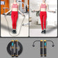 Smart skipping rope with black-and-yellow dual handles and coiled cord
