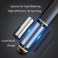 Smart skipping rope with load block and blue accent ring on a gray handle, yellow trim