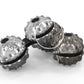 Siamese Massage Ball Fingertip Spinner Toy Decompression Artifact, (Silver), (Black), (Bronze), (Red Copper)