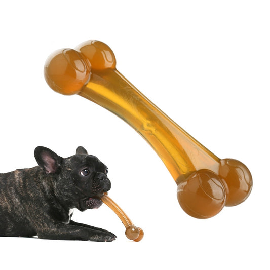 Nylon PU Dog Molar Stick Cleaning Dog Bite Toy, Large Double Head Arched Bone, Small Double Bone, Large Double Bone
