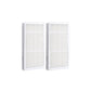 Robot vacuum replacement filter, 2-pack with white pleated pads