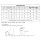 Women size chart and shoe inner length measurement guide