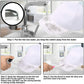 White LED fiber optic luminous cap during cleaning with faucet and sprayer