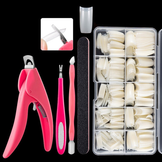 Manicure Tool  Set Fingernails Word Cut Set, Transparent French, Natural French, Transparent Semi-post, Natural Semi-post, Transparent Full Post, Natural Full Post, Transparent French Large Set, Transparent Semi-post Large Set                          ...