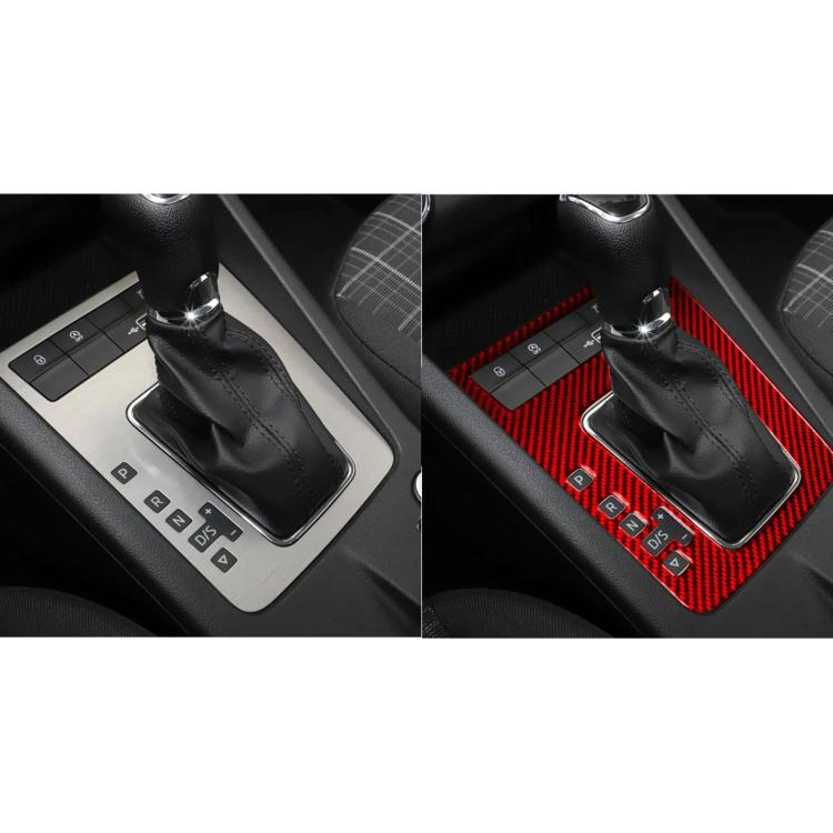 For 2017-2021 Skoda Octavia Left-Hand Drive Gear Shift Panel Sticker, Left-Hand Drive