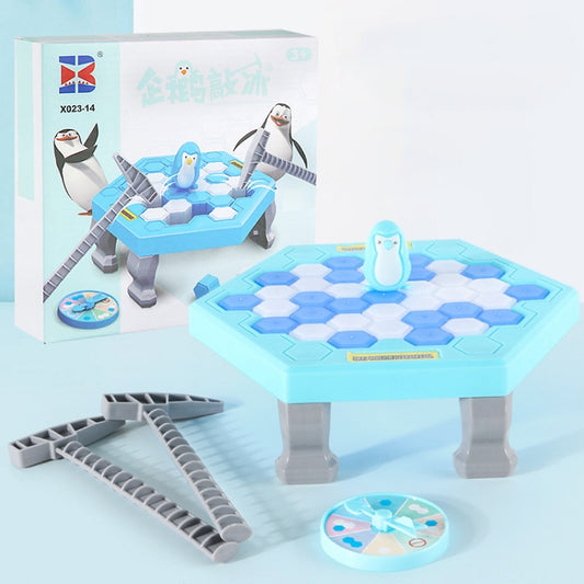 Rescue Penguin Trap Icebreaker Toy Penguin Desktop Parent-Child Interactive Educational Toys, Style: Medium, Medium, Large, Oversize