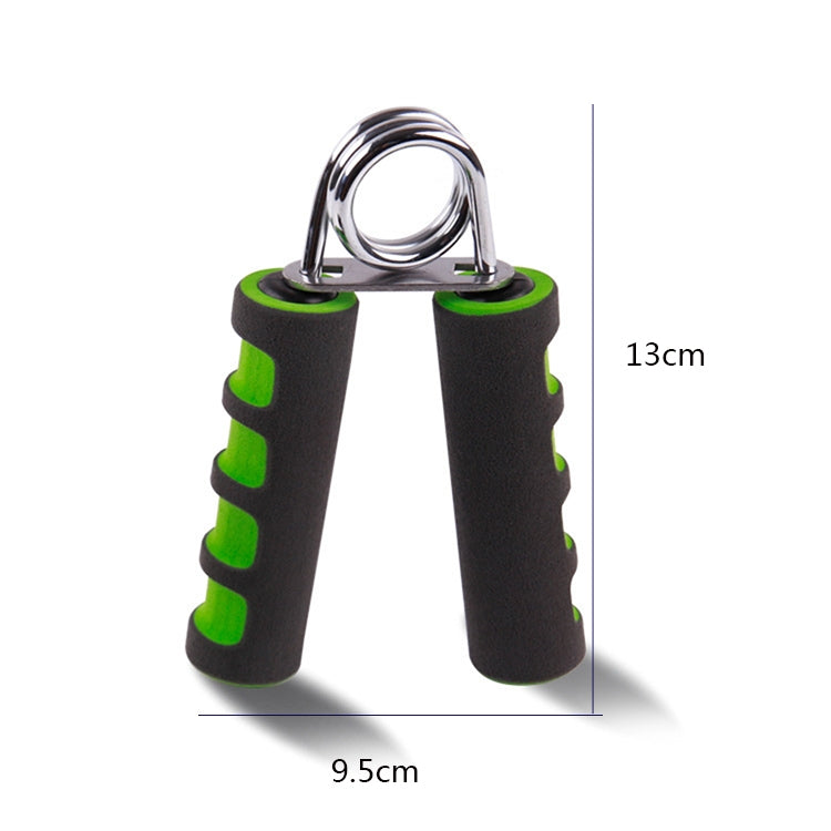 2 PCS Home Fitness Finger Exercise Spring Type A Grip With Foam Handle, 2 PCS Black Green