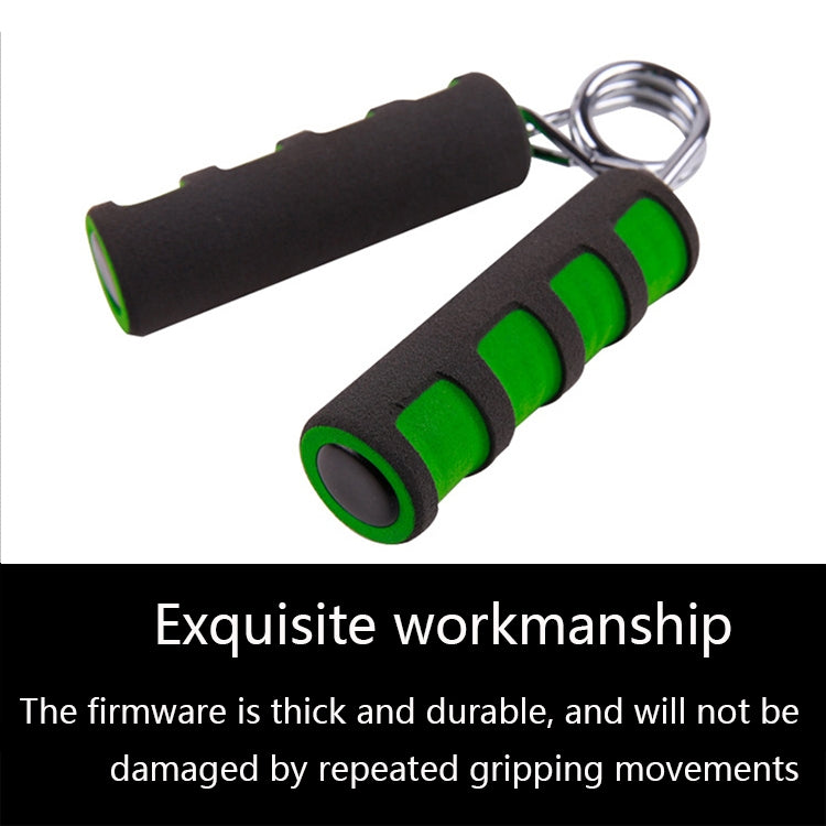 2 PCS Home Fitness Finger Exercise Spring Type A Grip With Foam Handle, 2 PCS Black Green