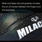 MILACHIC Number 7 Rainbow Reflective Cool Basketball, Gray 6736, Stripe 6734, Spider Pattern 6735