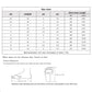 Size chart for sneaker fit, with US and CN/EUR inner length in inches