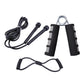 3 In 1 Portable Fitness Exercise Skipping Grip Set, 3 In 1