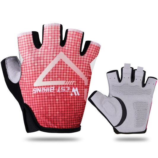 WEST BIKING YP0211215 Riding Gloves Summer Half Finger Breathable Outdoor Cycling Gloves, M, L, XL, XXL