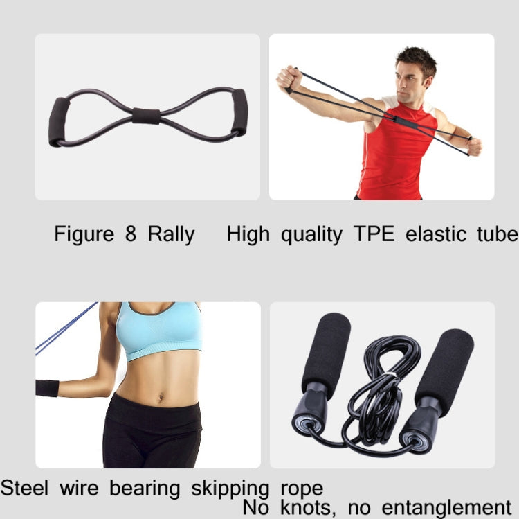 7 In 1 Pull Rope Set Home Fitness Equipment, 7 In 1 Pull Rope