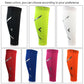 Pair of compression calf sleeves in multiple colors, breathable athletic sleeves