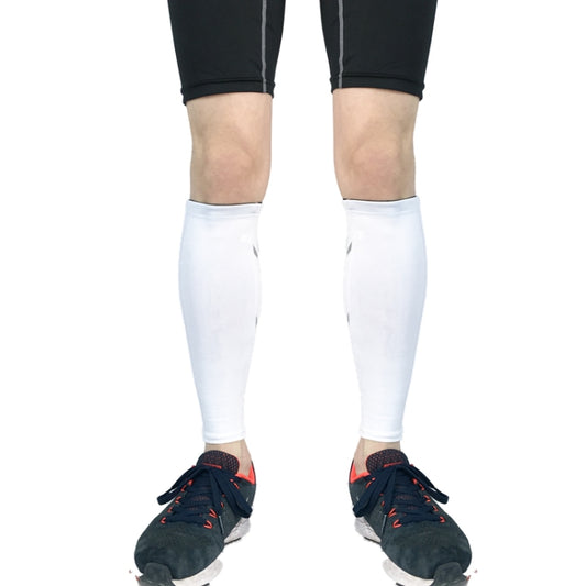 1 Pair Sports Breathable Compression Calf Sleeves Riding Running Protective Gear, Spec: M (Black), M (Black), L (Black), XL (Black), M (White), L (White), XL (White), M (Fluorescent Green), L (Fluorescent Green), XL (Fluorescent Green), M (Red), L (Red...