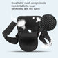 Black ankle brace with breathable mesh interior and wraparound support panels