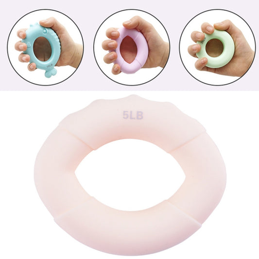 Children Grip Ring Finger Strength Training Finger Power Device, Specification: 5LB (Finite Orange Pink), 5LB (Finite Orange Pink), 15LB (Finite Light Blue), 25LB (Finite Light Purple), 35LB (Finite Light Green), 5LB (Olive Orange Pink)                ...