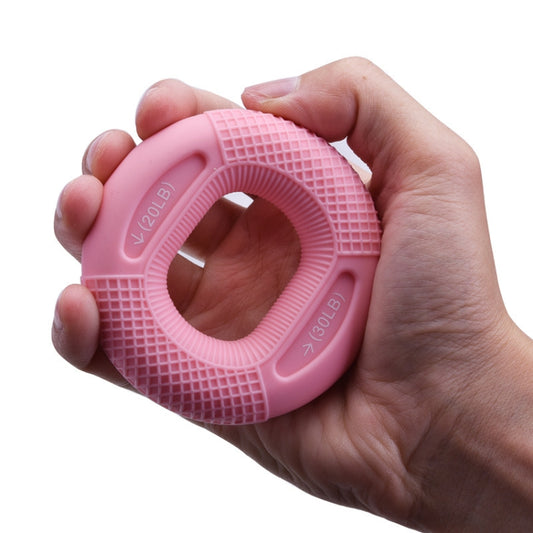 Adjustable Strength Silicone Gripper Arm Muscle Strength Rehabilitation Training Fitness Equipment, Colour: 20/30LB （Pink）, 20/30LB （Pink）, 30 / 40LB（Rose Red）, 40 / 50LB（Blue）, 50 / 60LB（Orange）, 70 / 80LB（Black）